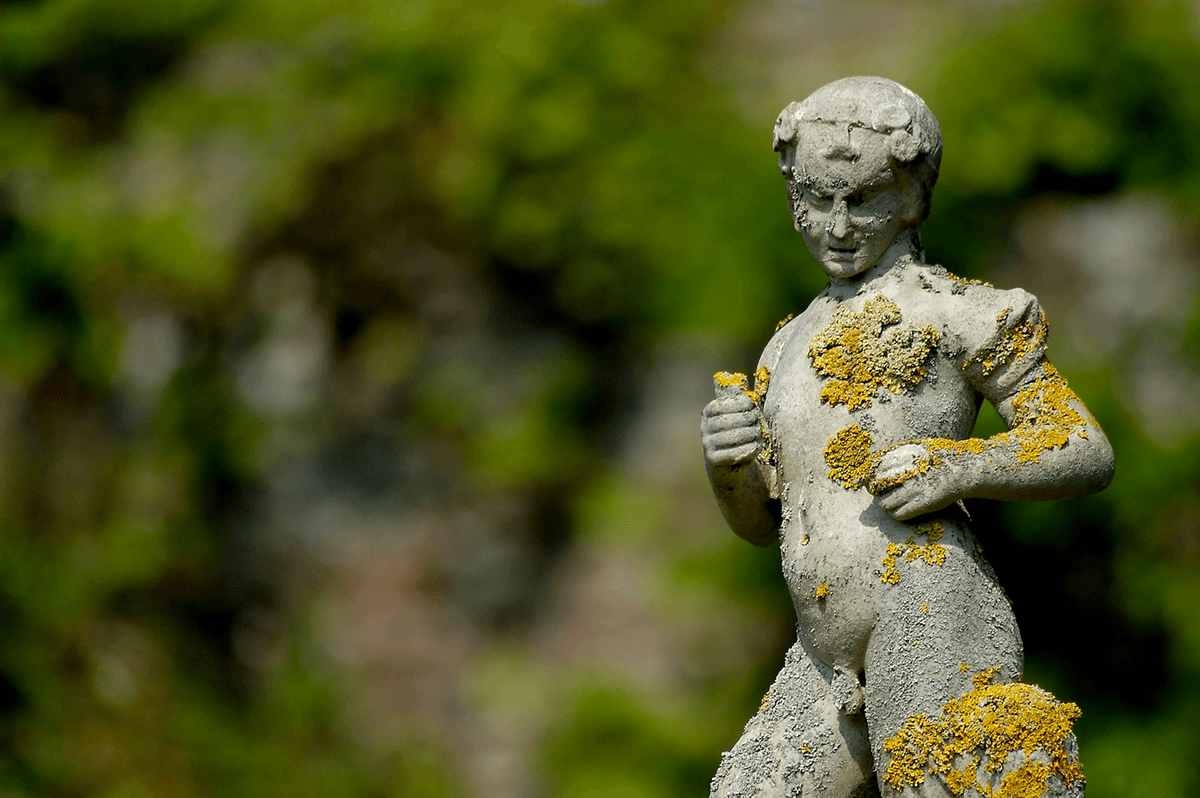 A Statue from a stately home